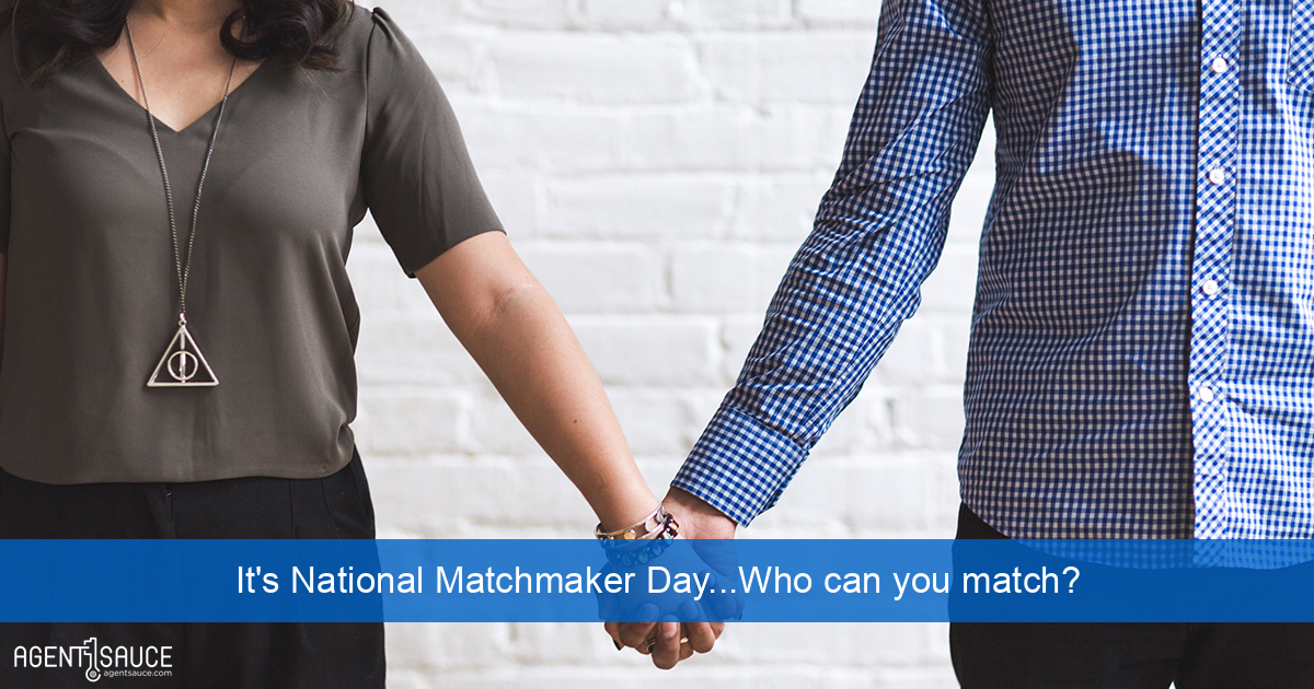 It's National Matchmaker Day