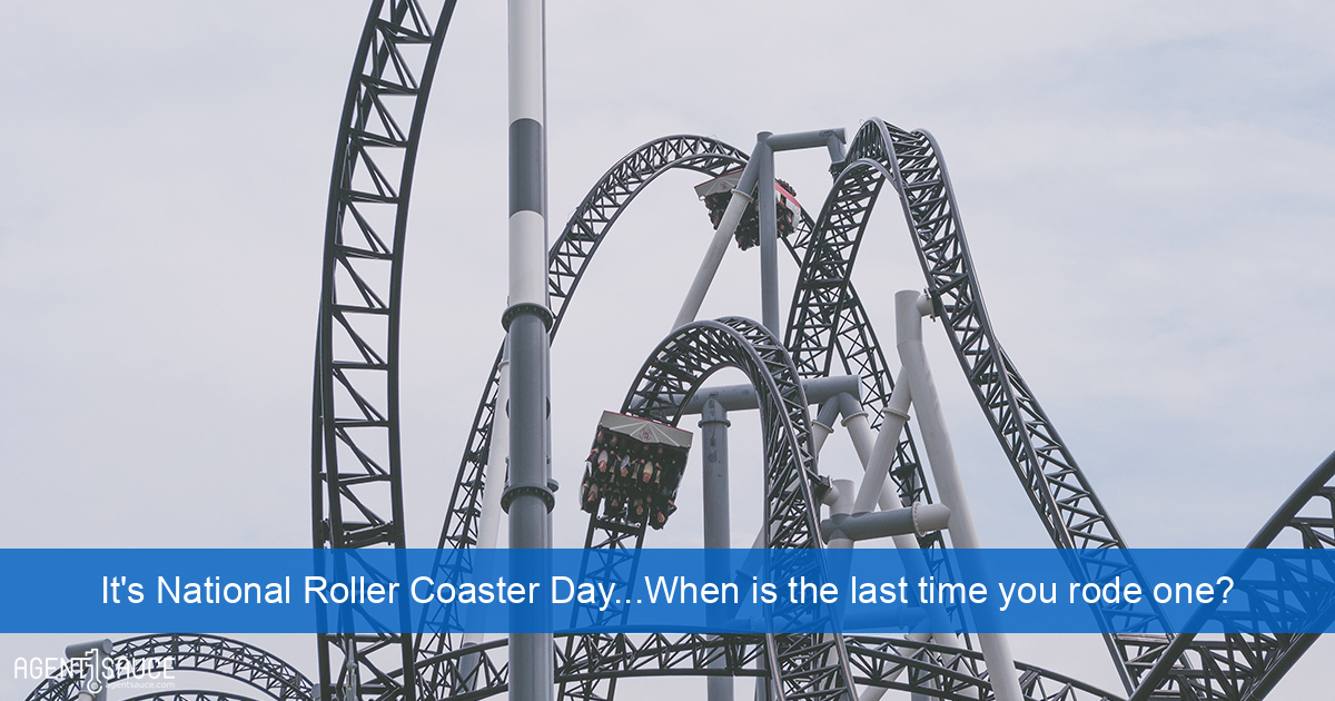 It's National Roller Coaster Day