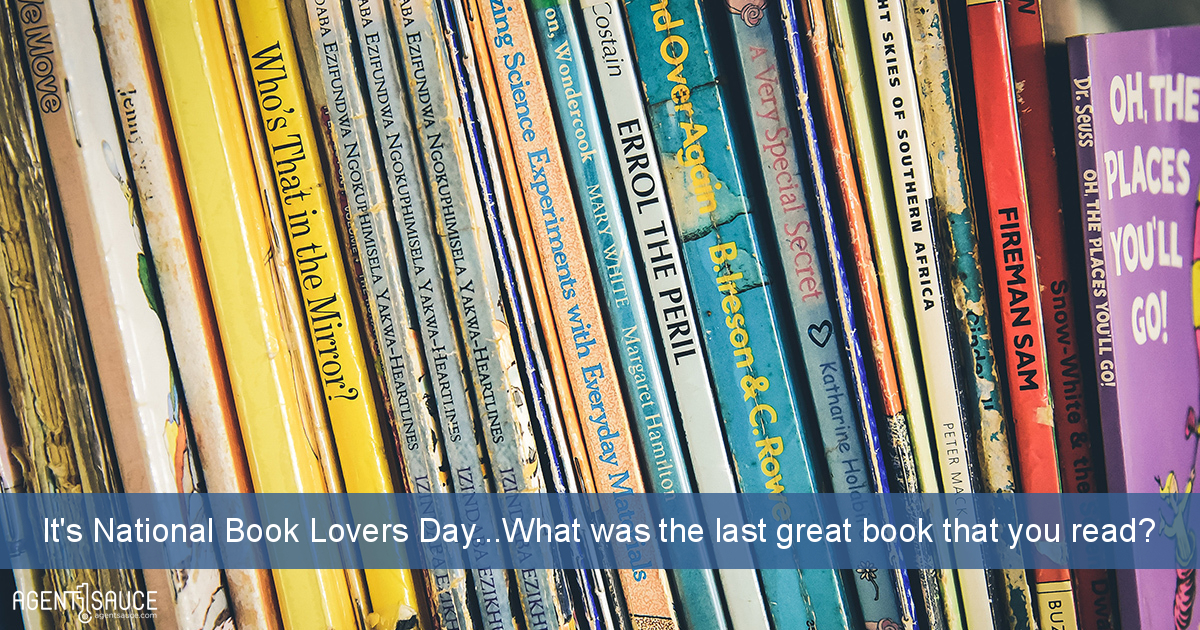 It's National Book Lovers Day