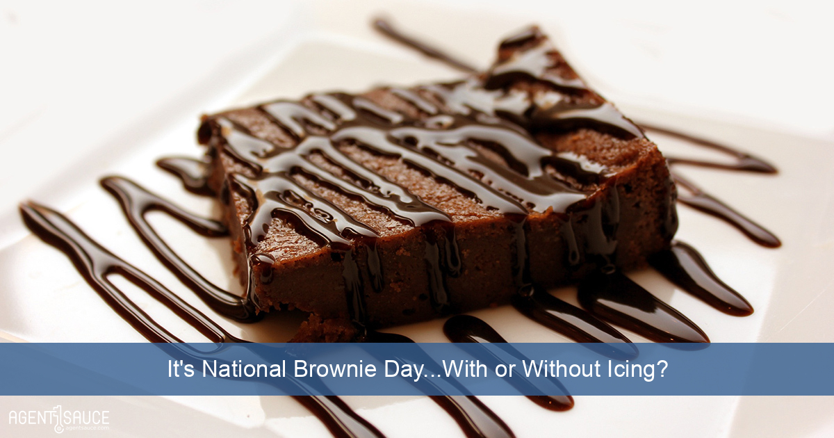 It's National Brownie Day...With or Without Icing?