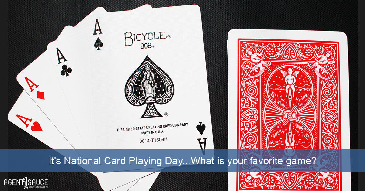 It's National Card Playing Day