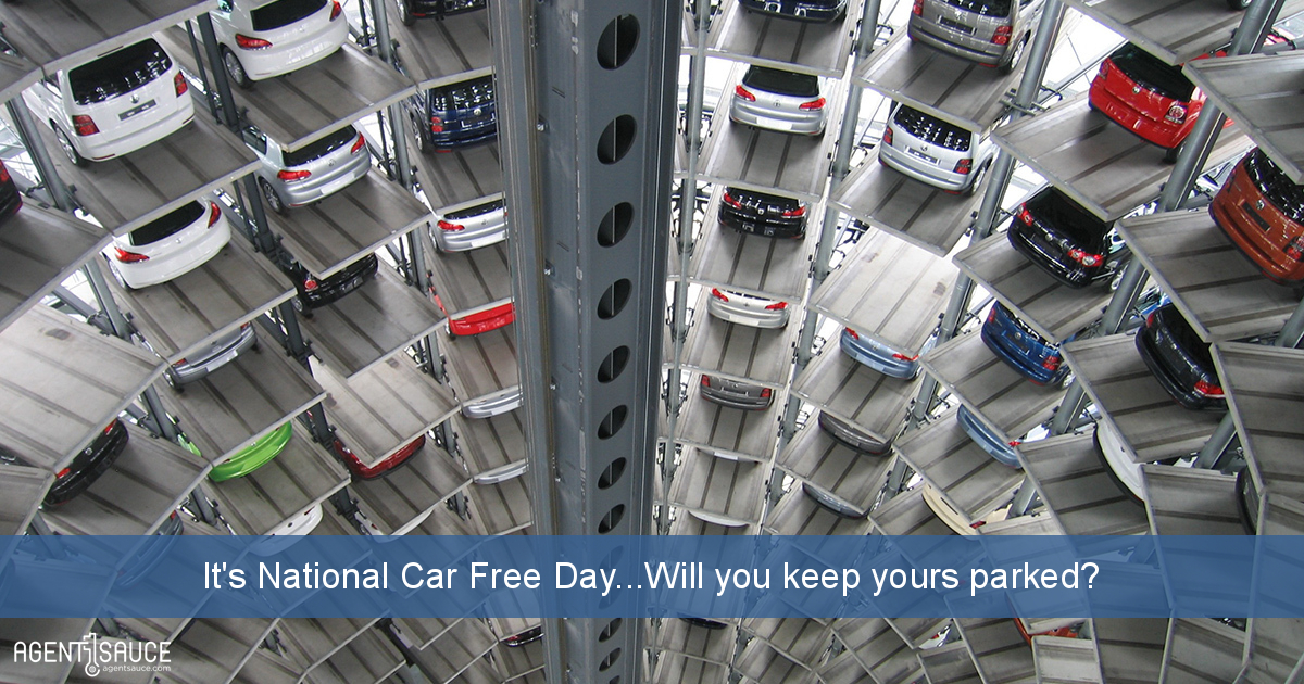 It's National Car Free Day