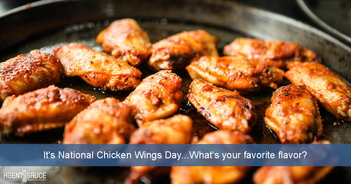 It's National Chicken Wings Day