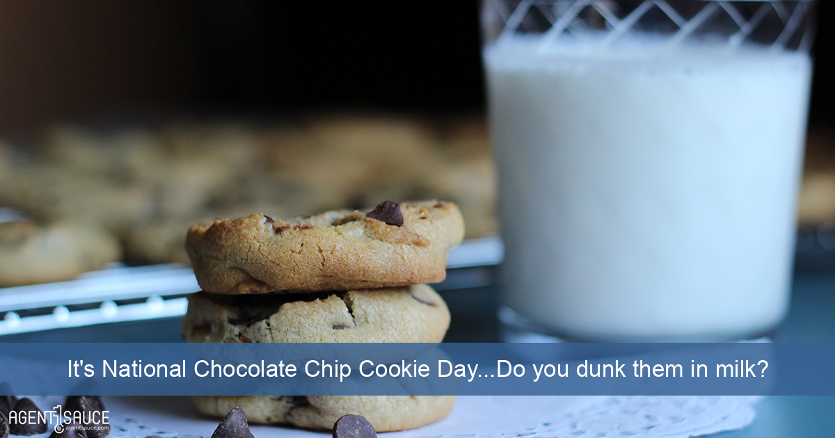 It's National Chocolate Chip Cookie Day