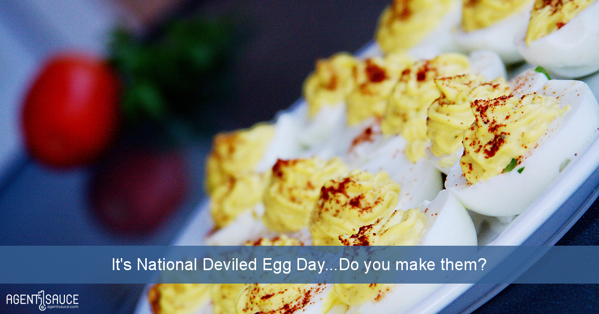 It's National Deviled Egg Day