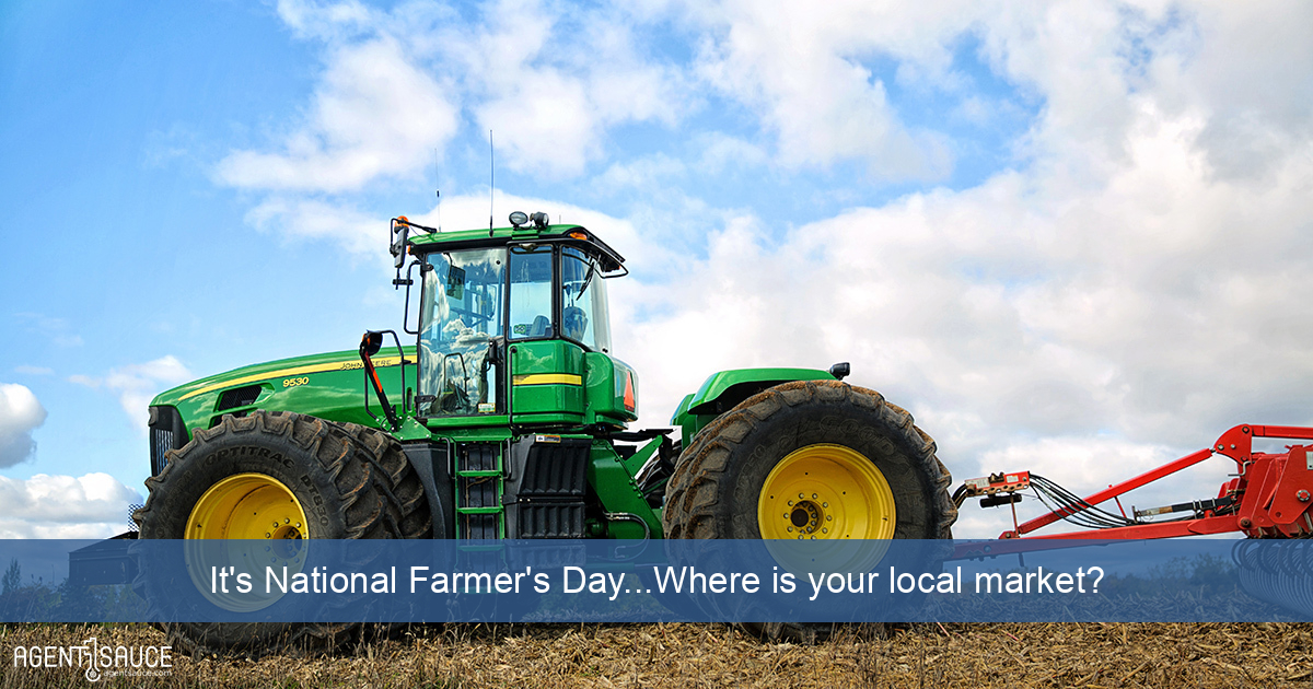 It's National Farmer's Day