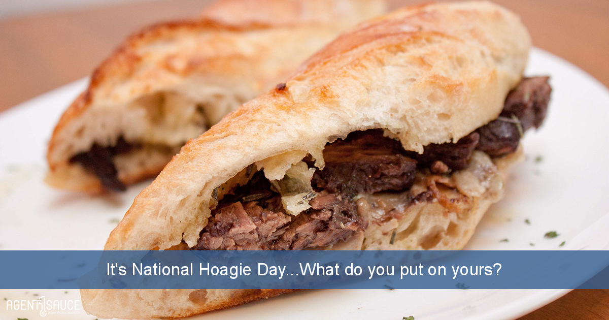 It's National Hoagie Day...What do you put on yours?