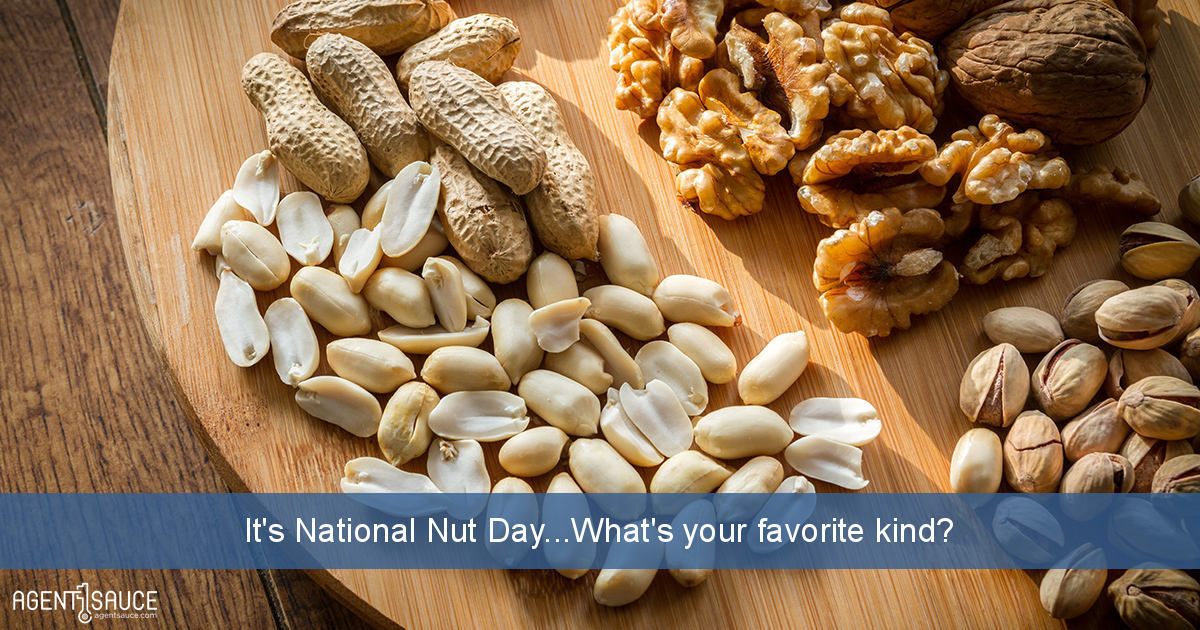 It's National Nut Day...What's your favorite kind?