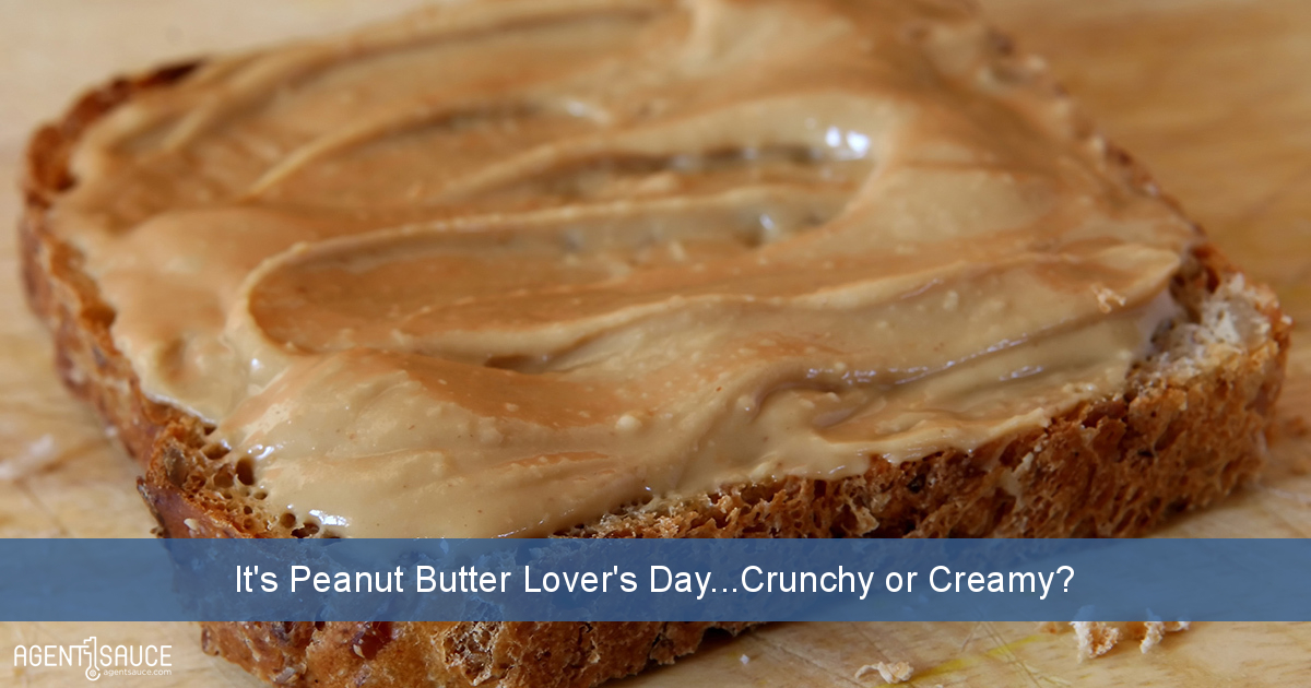 It's Peanut Butter Lover's Day