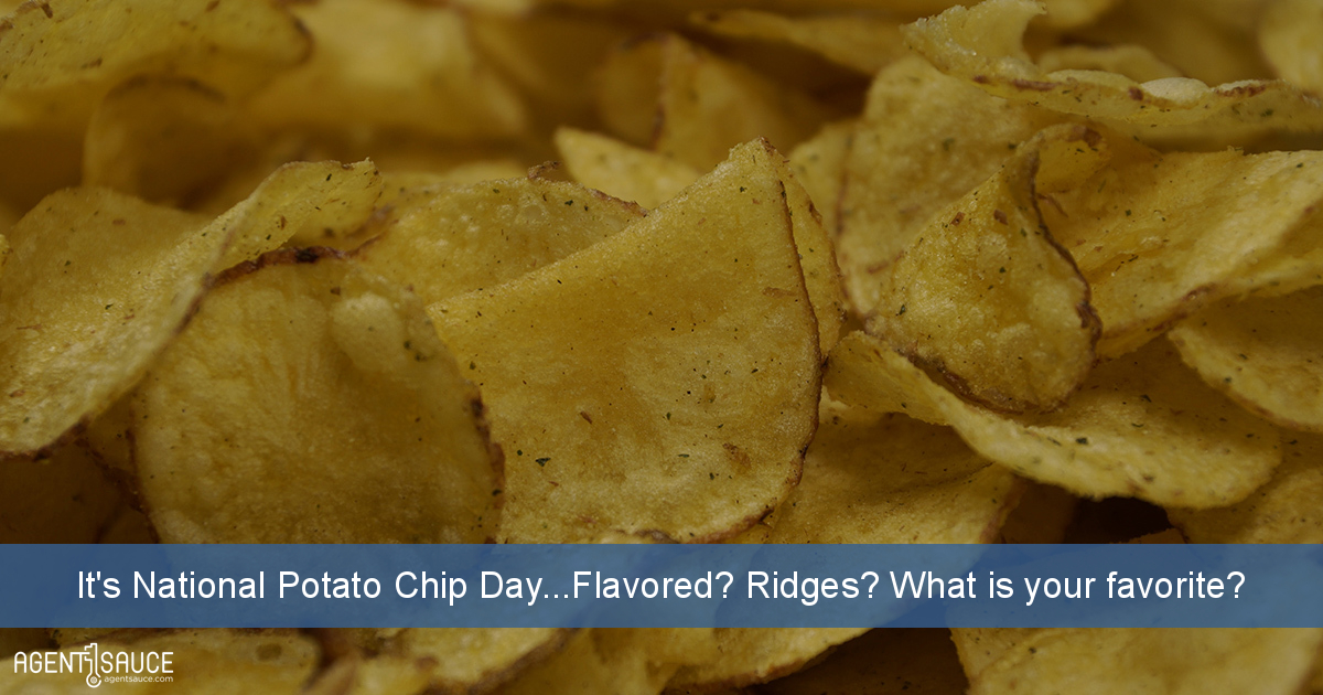 It's National Potato Chip Day