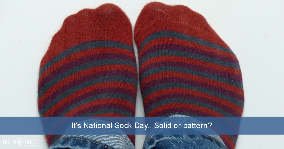 It's National Sock Day