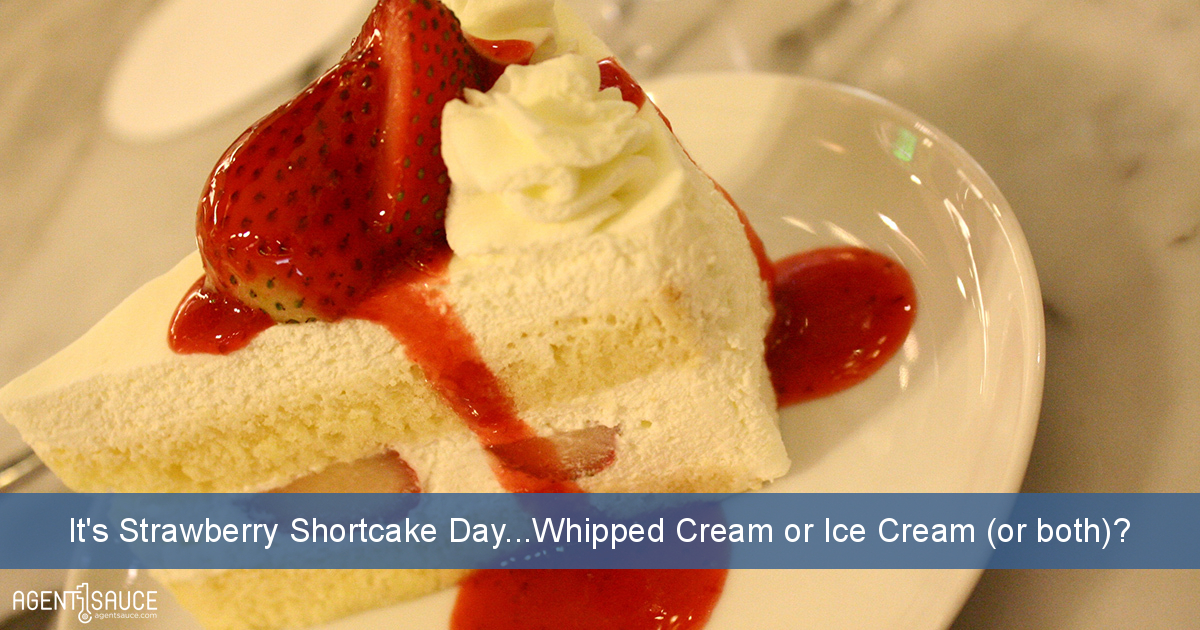 It's Strawberry Shortcake Day