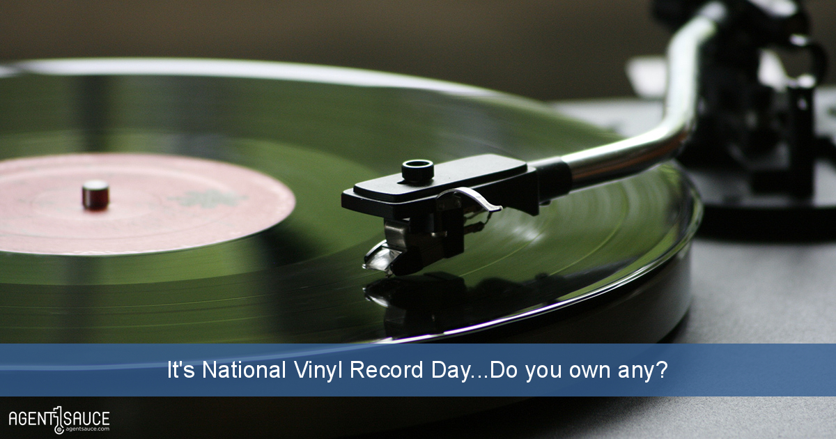 It's National Vinyl Record Day...Do you own any? 