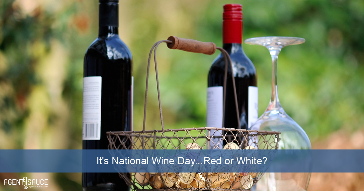 It's National Wine Day...Red or White?