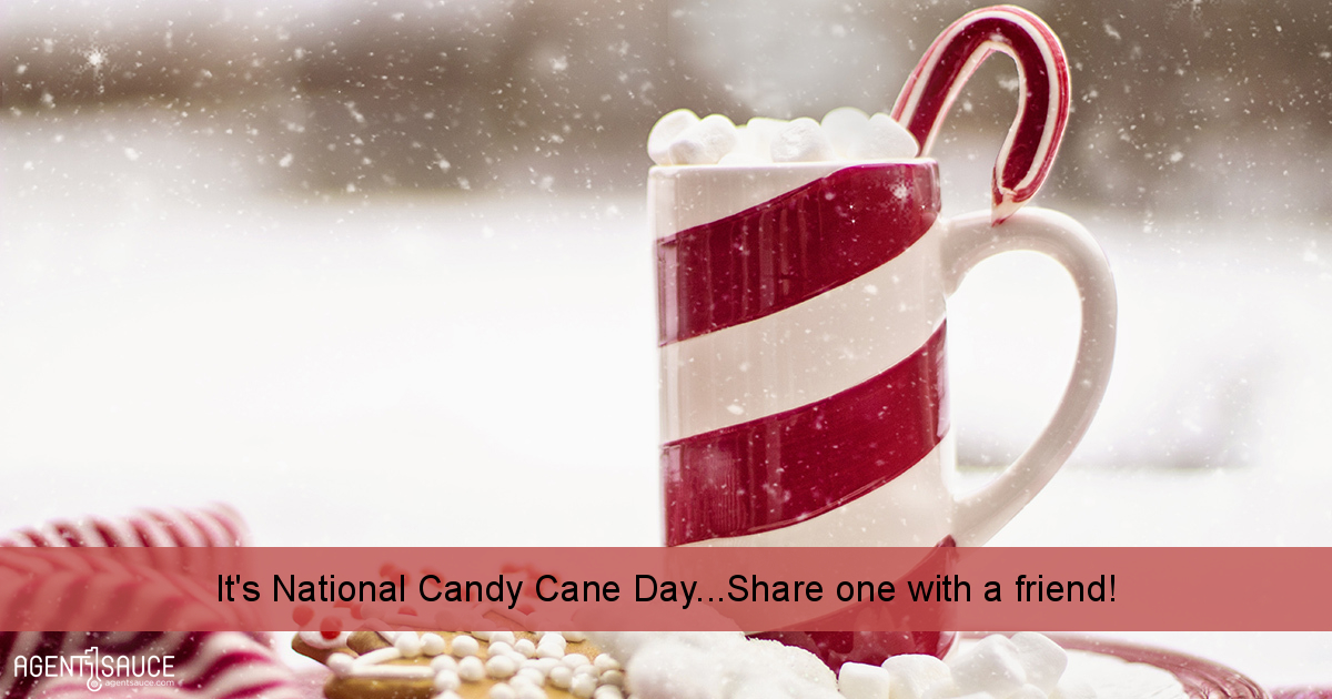 It's National Candy Cane Day