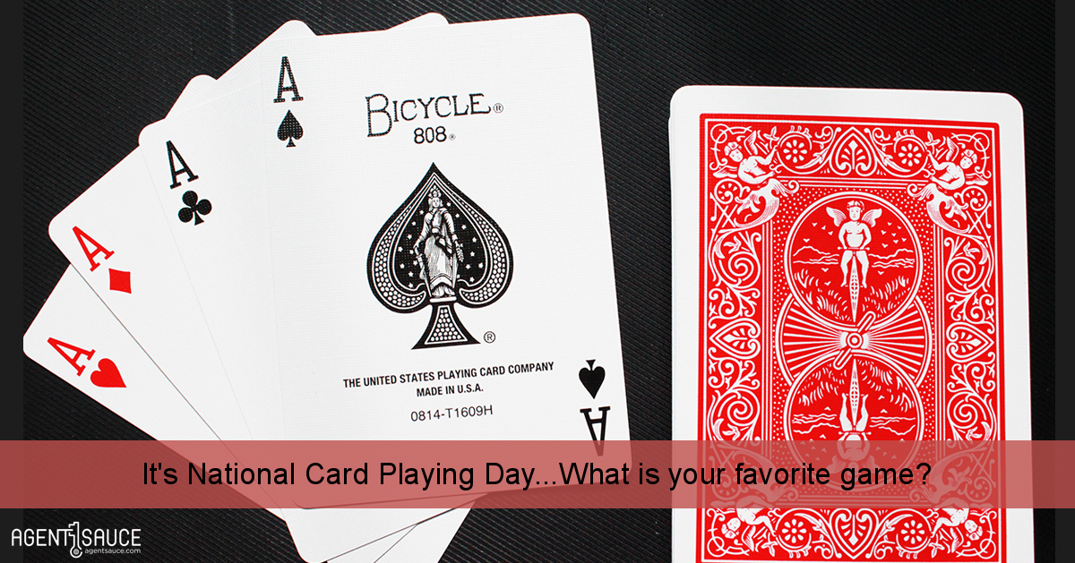 It's National Card Playing Day