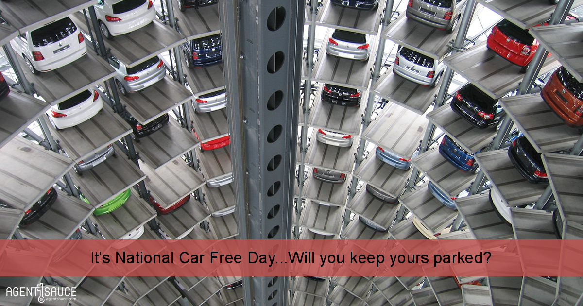 It's National Car Free Day