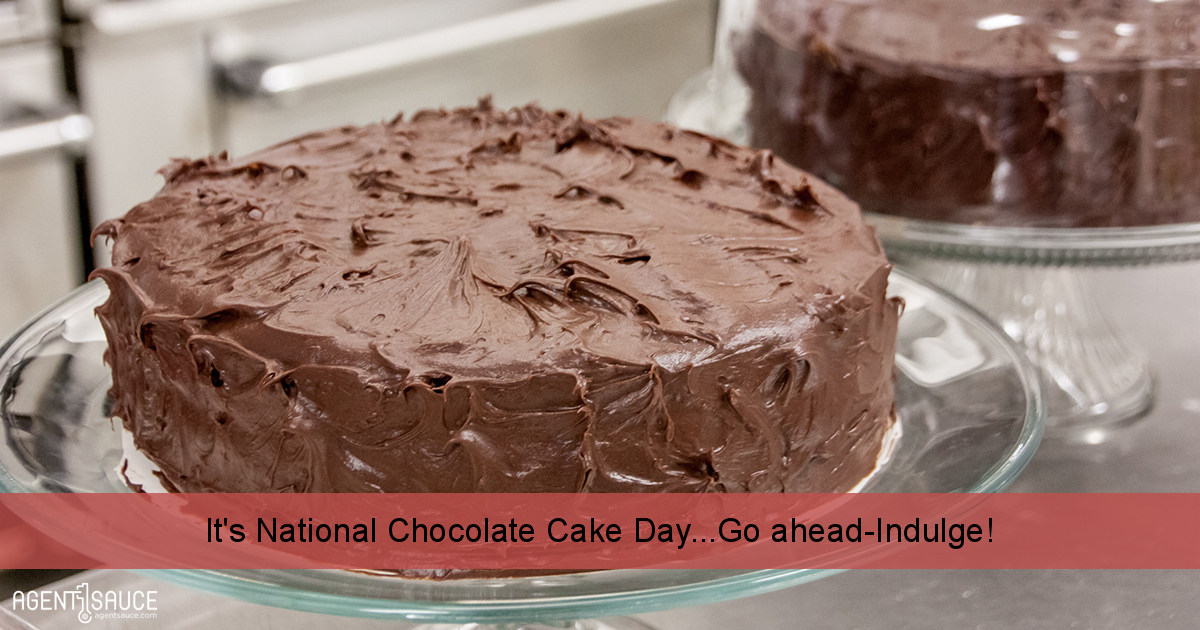 It's National Chocolate Cake Day