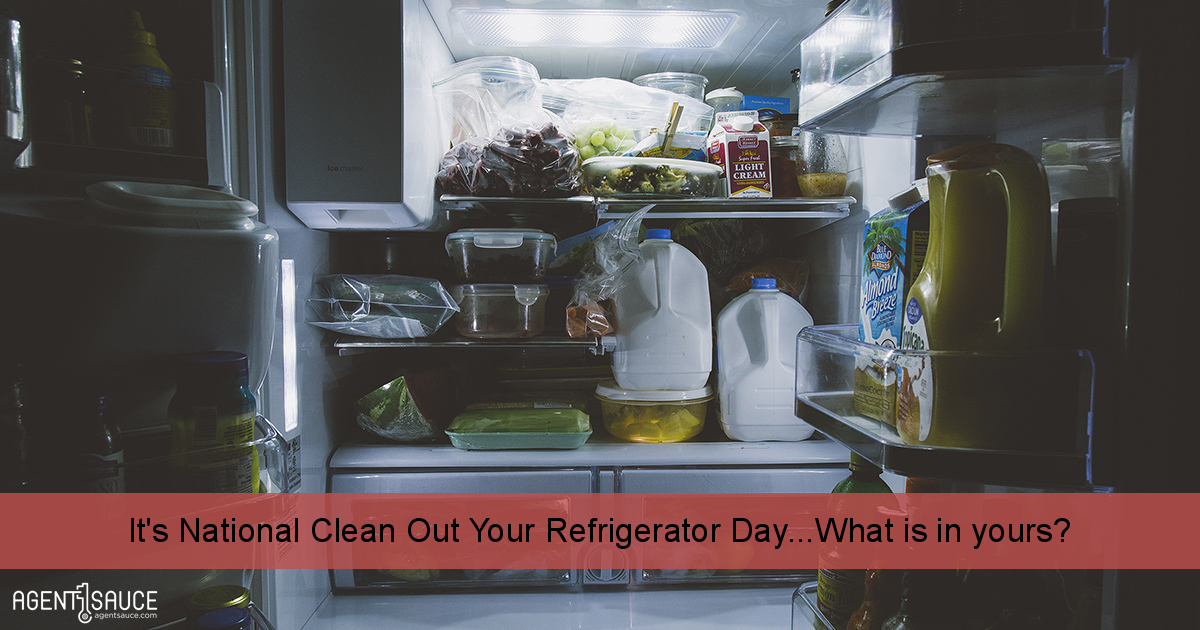It's National Clean Out Your Refrigerator Day