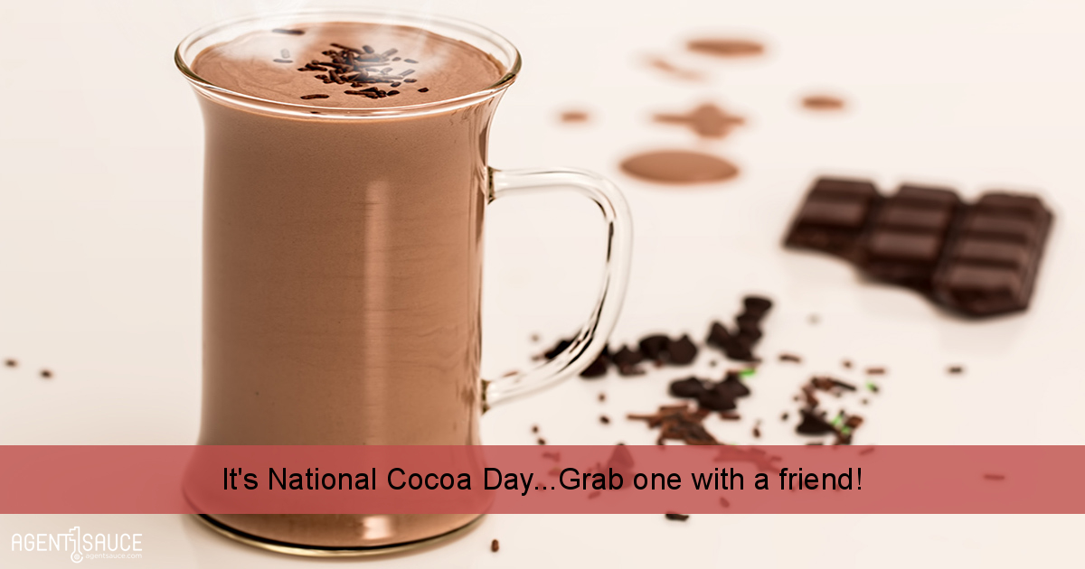 It's National Cocoa Day