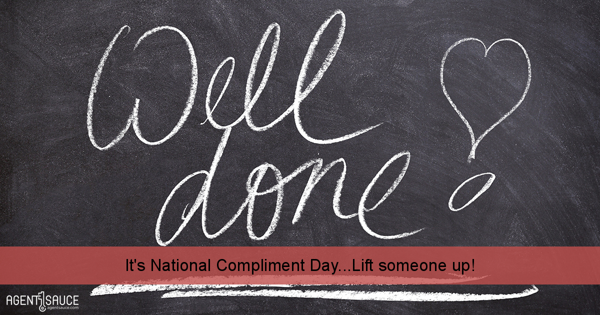 It's National Compliment Day