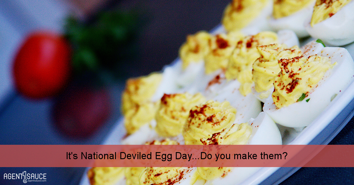 It's National Deviled Egg Day