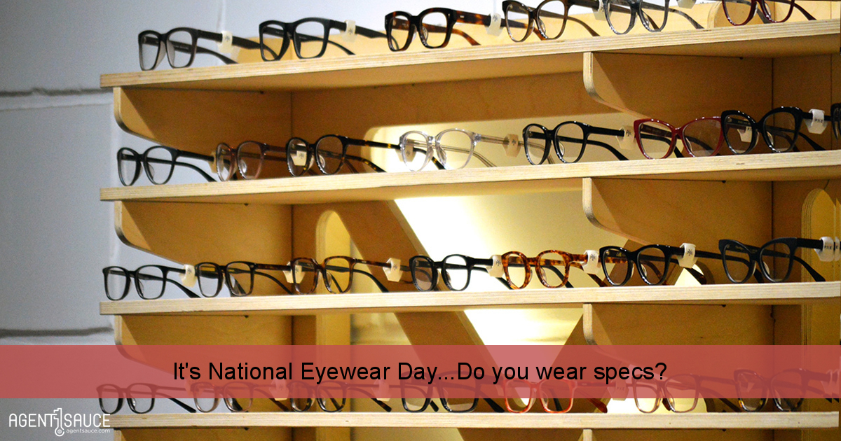 It's National Eyewear Day