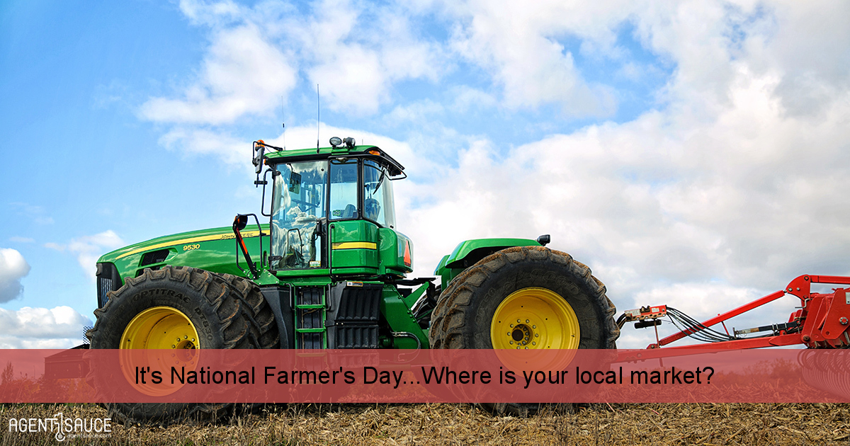 It's National Farmer's Day