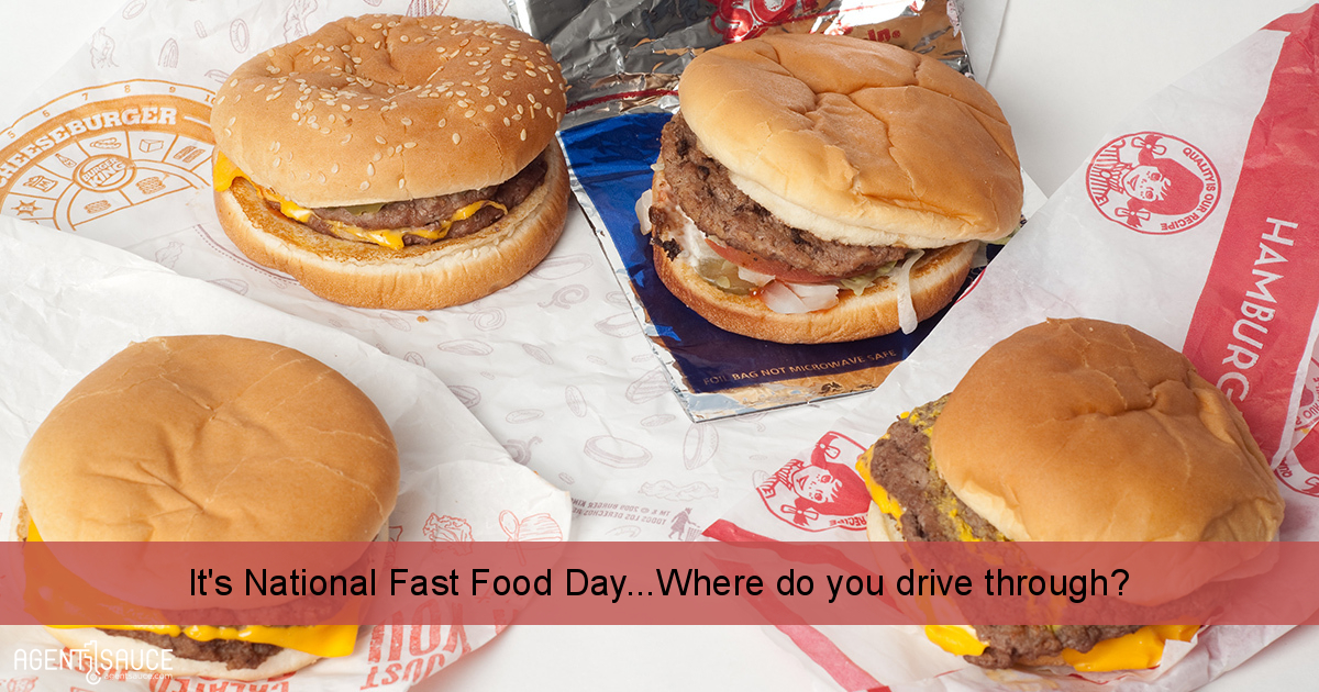 It's National Fast Food Day