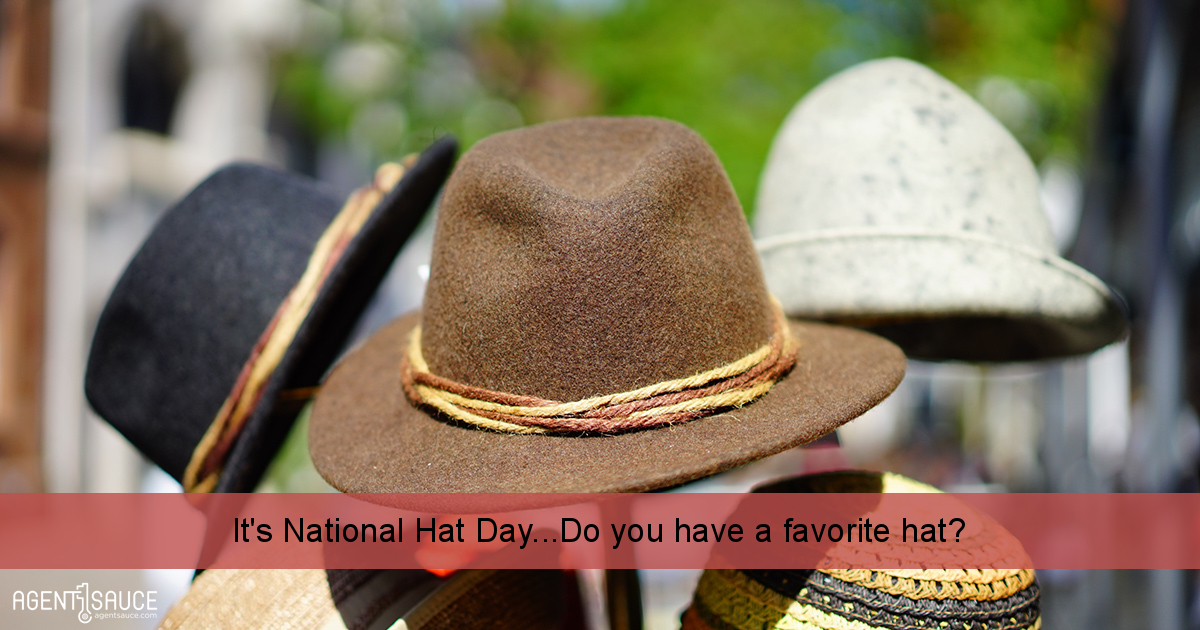 It's National Hat Day