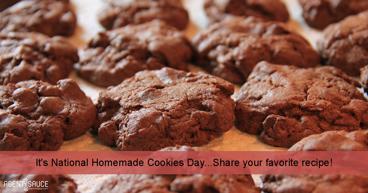 It's National Homemade Cookies Day