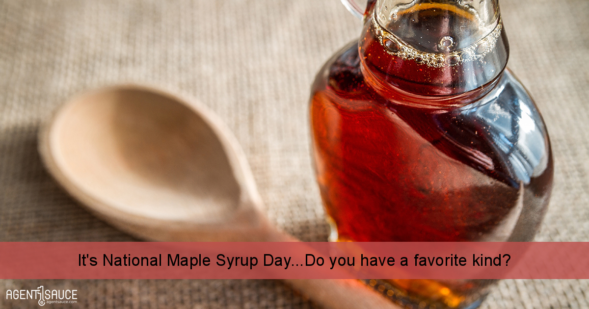 It's National Maple Syrup Day