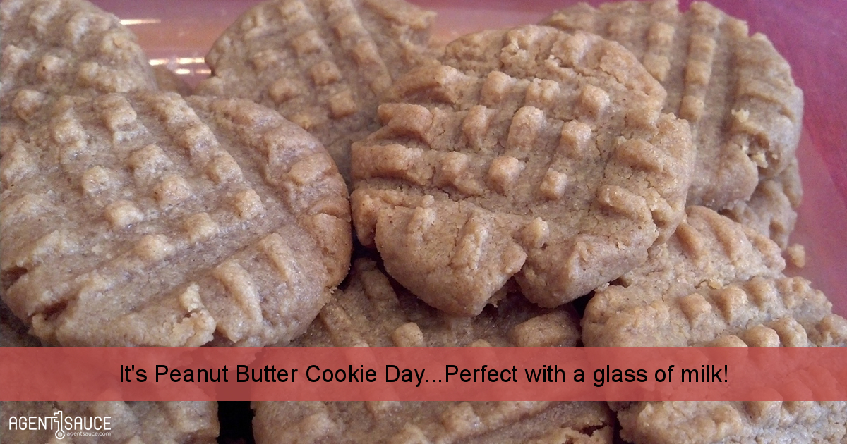 It's Peanut Butter Cookie Day