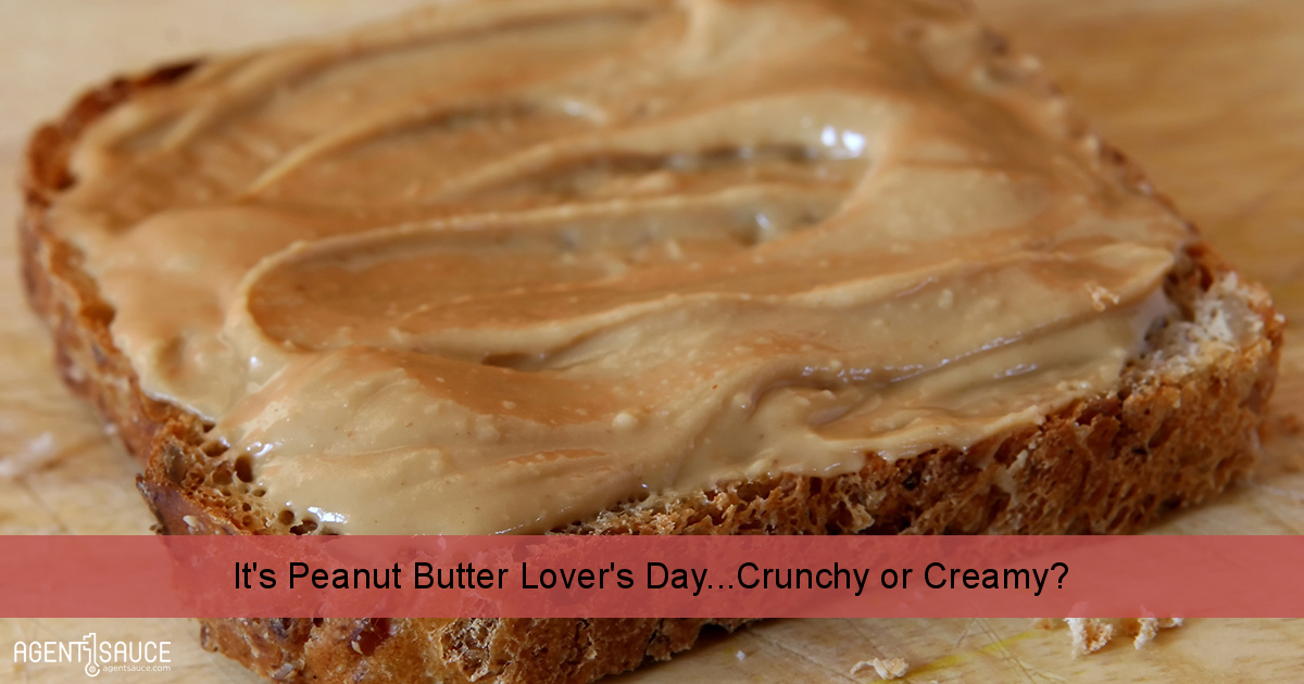 It's Peanut Butter Lover's Day