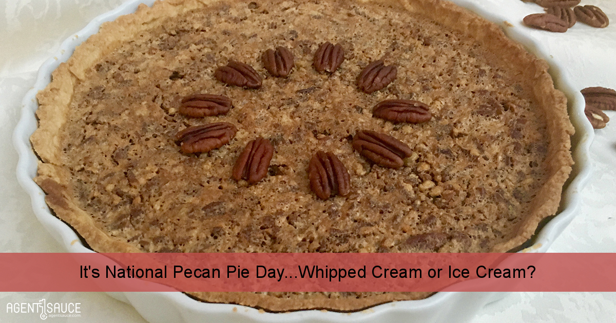 It's National Pecan Pie Day