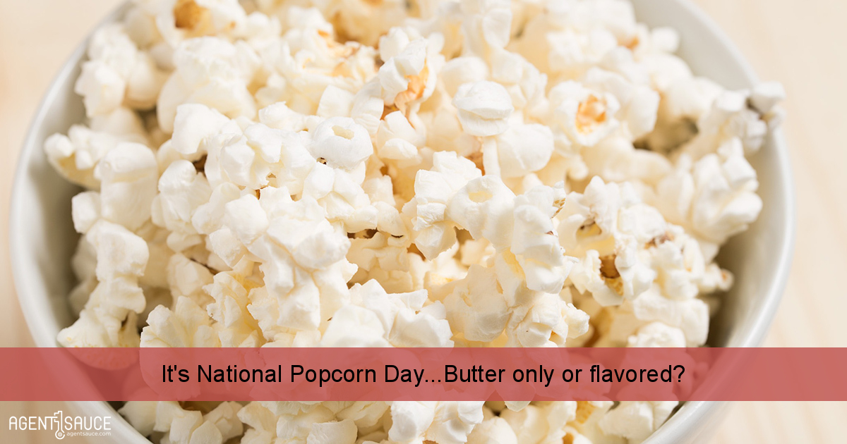 It's National Popcorn Day