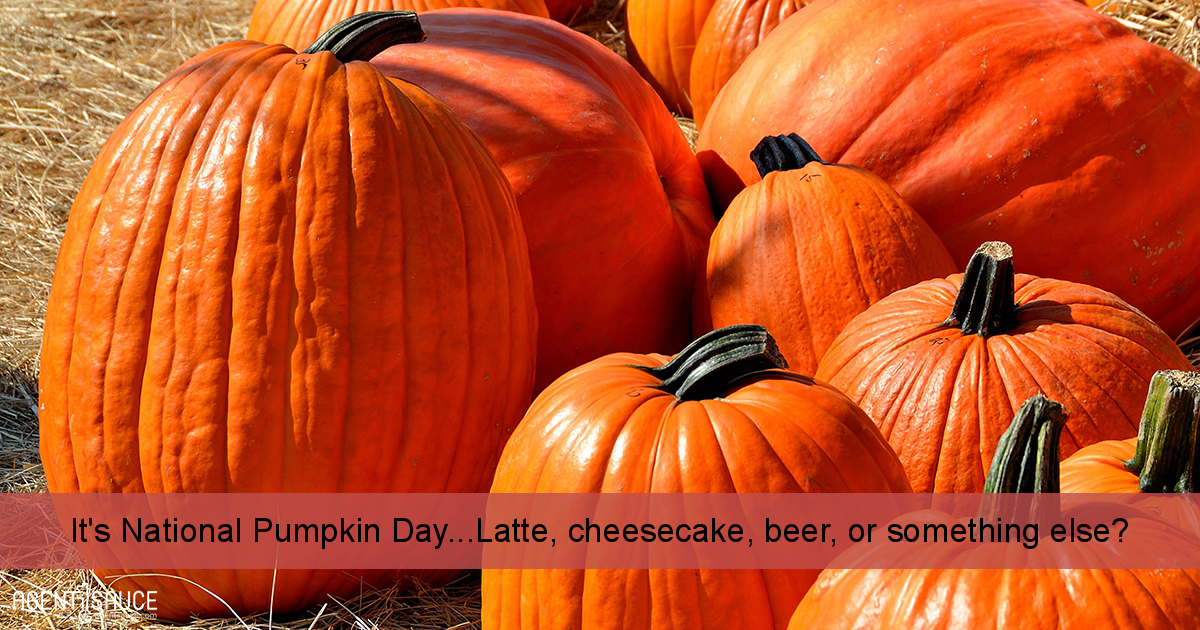 It's National Pumpkin Day