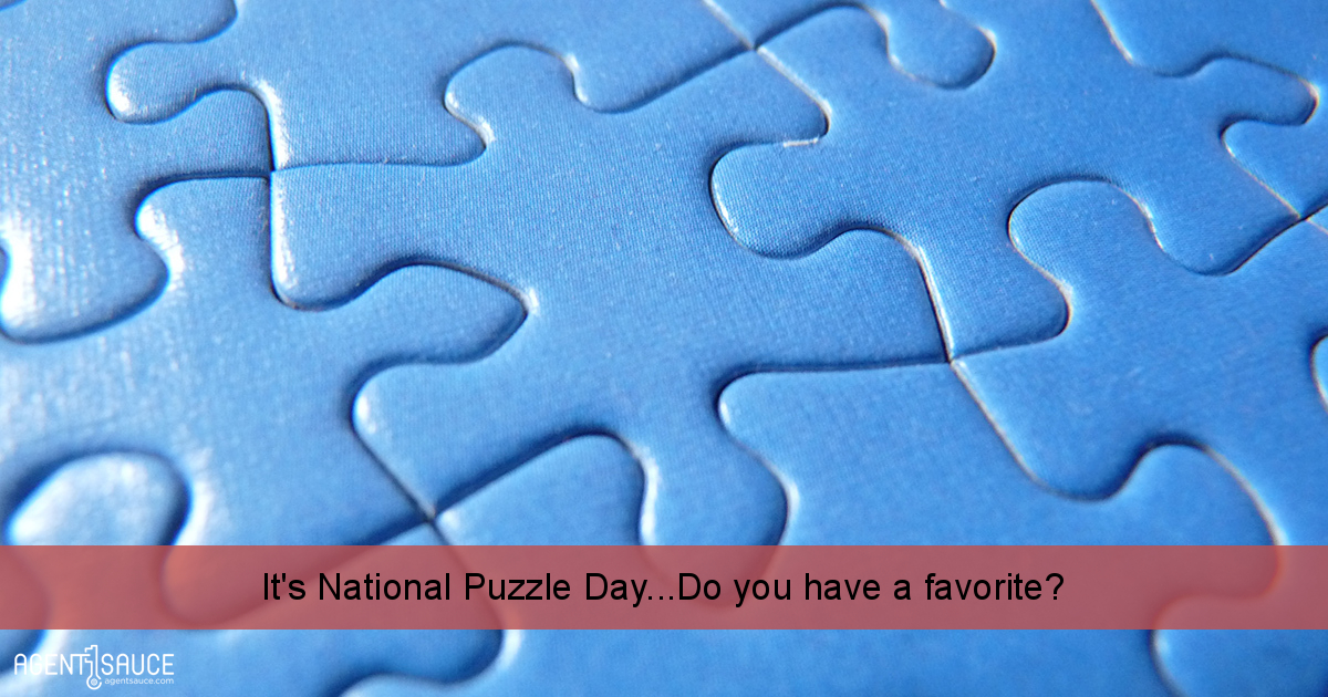 It's National Puzzle Day