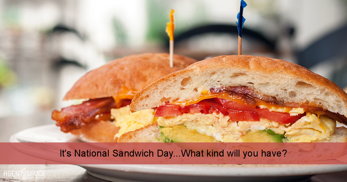 It's National Sandwich Day