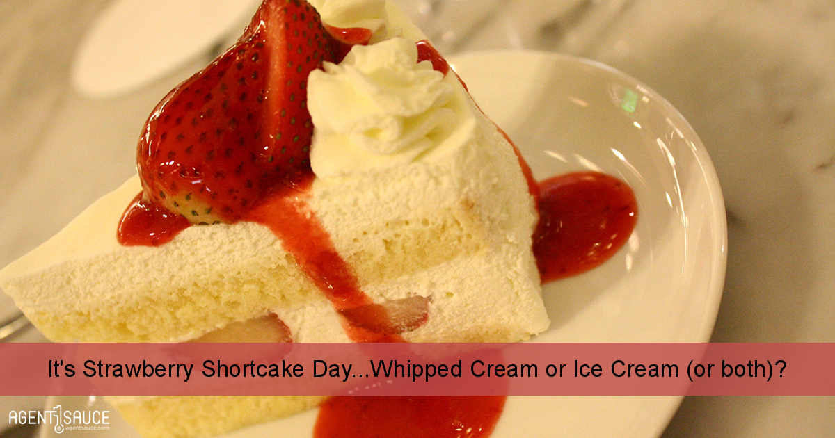 It's Strawberry Shortcake Day