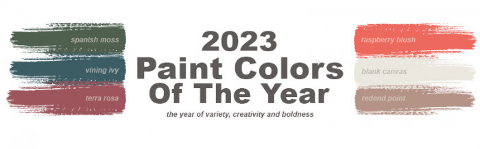 Check out the 2023 Paint Colors of the Year!