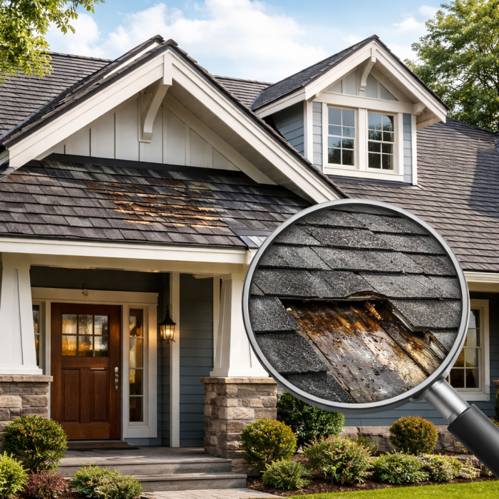 How to detect roof damage