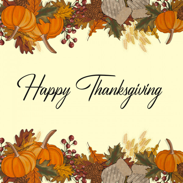 Happy Thanksgiving!