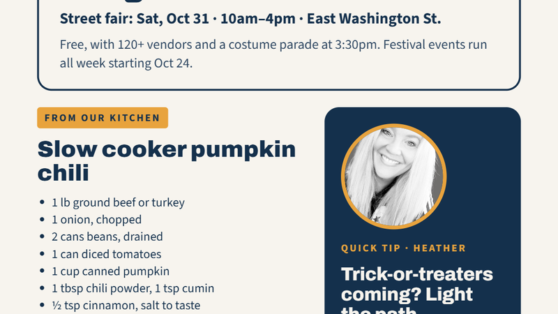 October newsletter